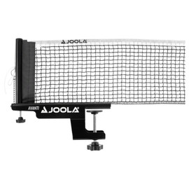 JOOLA Premium Avanti Table Tennis Net and Post Set - Portable and Easy Setup 72" Regulation Size Ping Pong Screw On Clamp Net, ‎ 72"L x 0.5"W x 6"H, White/Black
