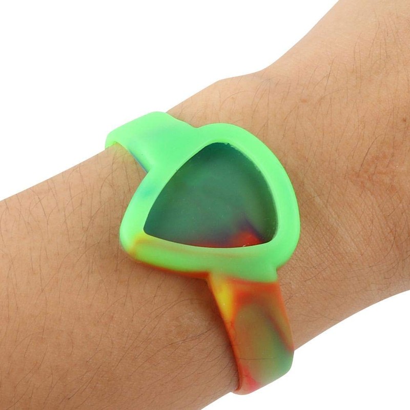RiToEasysports Guitar Plectrum Bracelet, Plectrum Holder, Plectrum Bracelet (Multi-Colour)