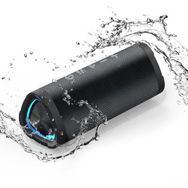 Vanzon Bluetooth Speaker, True Wireless Stereo Pairing Speaker for Outdoors, IPX7 Waterproof, 24W Loud Stereo Sound Portable Speaker