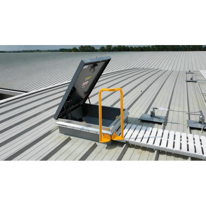 FreeAgain Roof Hatch Safety Extension Handle – Pre-Galvanized & Powder-Coated,