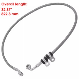 Caltric Front Right & Left Brake Line For Polaris  RZR S 1000 2016-2021/ 1912260 1912259