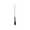 UNICORN Dart Shafts | Slikstik Plus | Anodised Aluminium Adaptor, Durable Nylon Shaft | Medium 74.5 mm | White & Black | 3 Stems