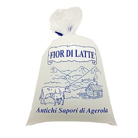 Agerola Fior di Latte Mozzarella Cheese | Premium Quality Mozzarella Imported from Italy | Ideal for Pizza | 1.1 lb (500g) - Pack of 2