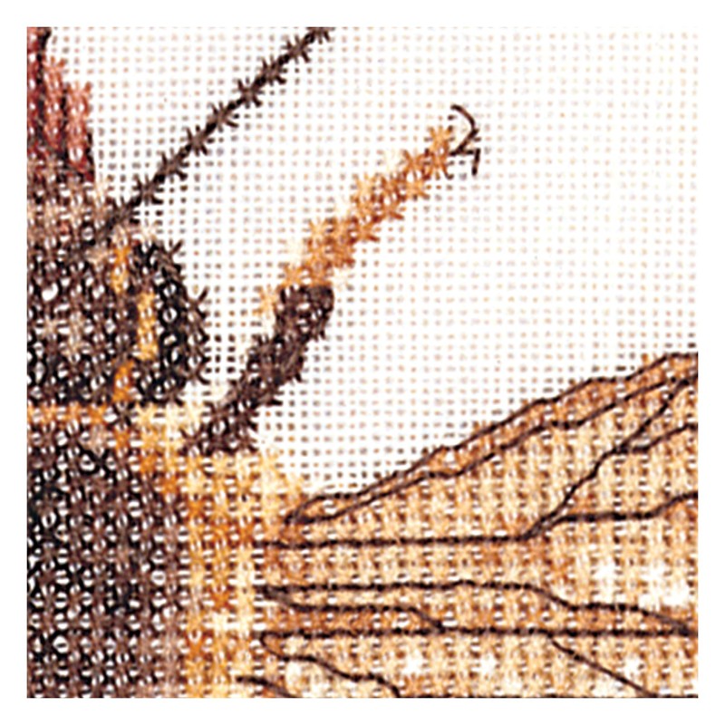 Thea Gouverneur - Cross Stitch Kit - Honey Bee -