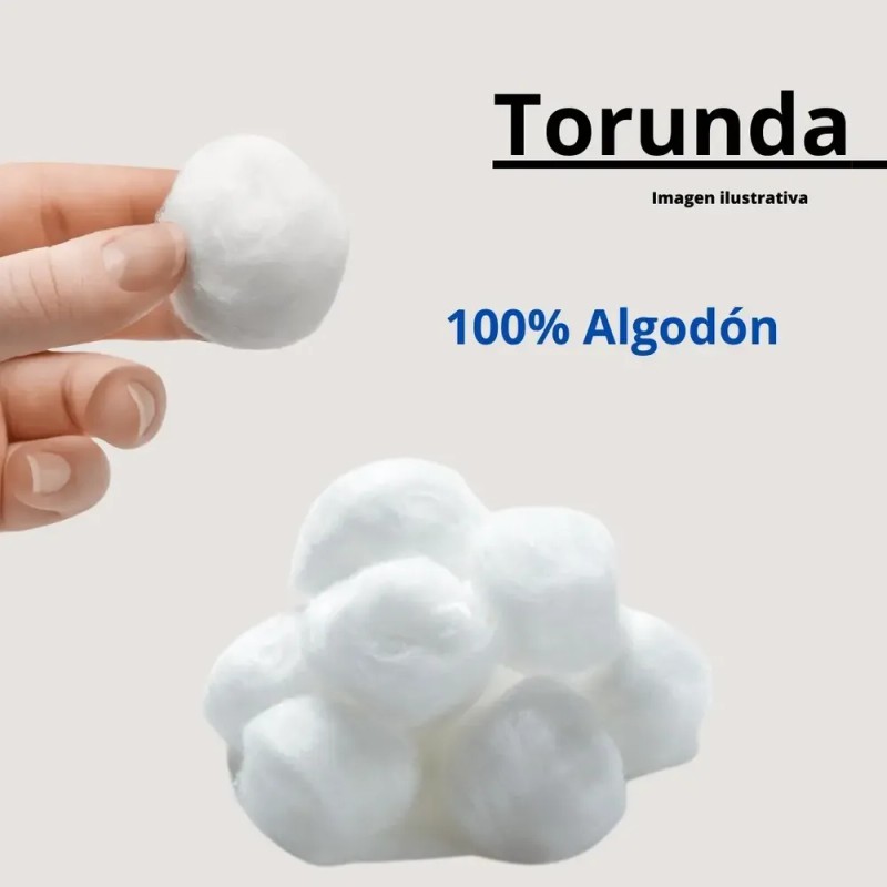 Torundas De Algodón Absorbente Quirmex 500g