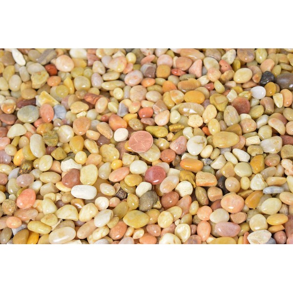 Generic 30 Lbs. Large Salmon Bay Pebbles for Bonsai Tree,