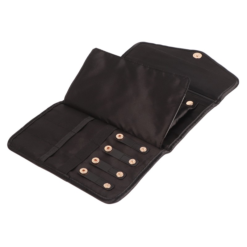 Travel Jewelry Case Foldable Portable Stain Proof Waterproof Gold Pattern