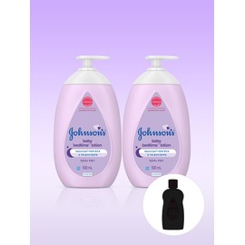 (1 random free gift) Johnson's Baby Bedtime Lotion 500mlx2 / (증랜덤사은품1개) 존슨즈 베이비 베드타임 로션 500mlx2