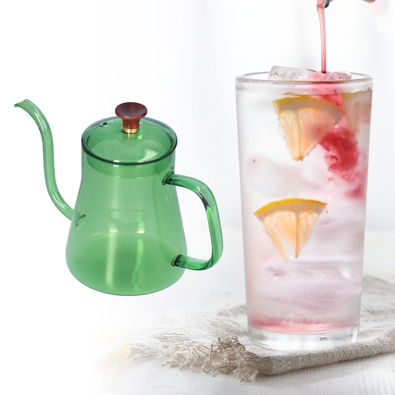 Long Spout Kettle Large Capacity Heat Resistant Easy to Clean