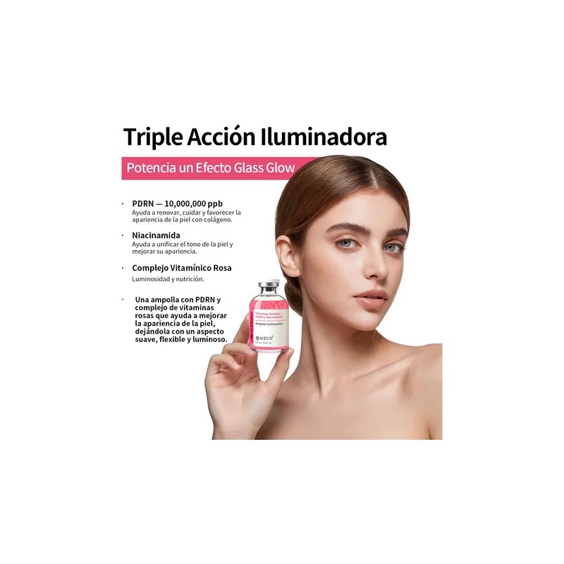 Weud Pdrn Niacinamida - Ampolla Iluminadora Coreana Madura