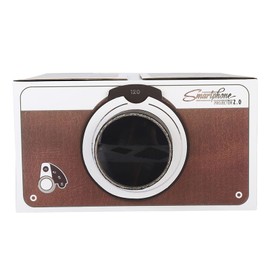 Cardboard Projector For Phone Movie Projector Indoor Bluetooth Cardboard Second Generation Mini Diy Home Portable for Smart Mobile Phone Projector Home Cinema