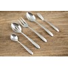 Cambridge Silversmiths Jude Mirror 45 Piece Flatware Set, Service for