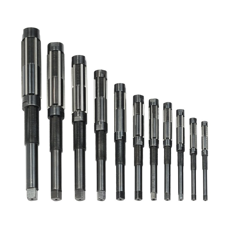 Wabeco Hand Reamer Set HSS 11-Piece Reamer Quick Adjustable