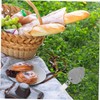 LIFKOME 4Pcs Decorative Tablecloth Weights with Clip Elegant Stone Hangers