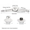 2 Pack Lid Support Hinge, Heavy Duty Support Buffer Hinge