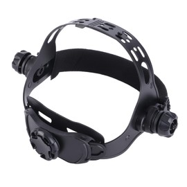 Welding Mask Headband, Soft Plastic Adjustable Welding Headband Humanized for Solar Auto Darkening Welding Mask(Black)
