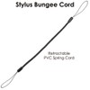 TECHGEAR Stylus Tether, [10 Pack] 6" Retractable Spring Coil Strap,