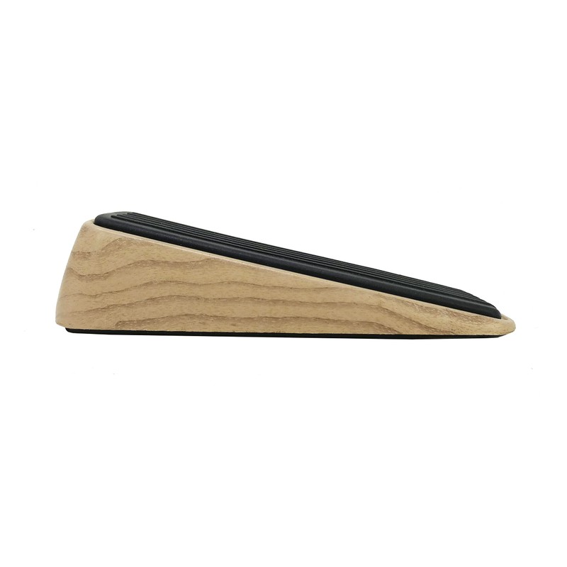 Shepherd Hardware 9333 Designer Door Wedge, Woodgrain, Non-Skid Rubber Base