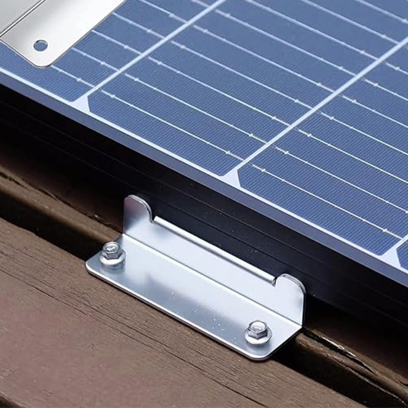 Solar Panel Z Holder with Nuts/Screws, Solar Panel Mounting Bracket