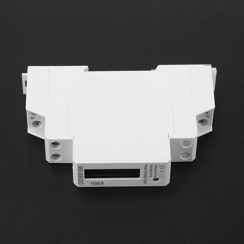 Digital LCD Single Phase Din Rail 5-20A Electronic Energy KWh