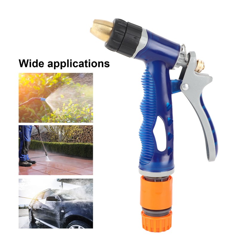 High Pressure Water Spray Gun 11844 with 3 Connectors for