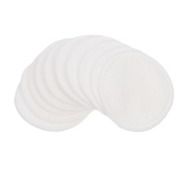 Baluue 10pcs Sterilized Cotton Rounds for Face Makeup Removal Reusable Washable Facial Cleansing Tool