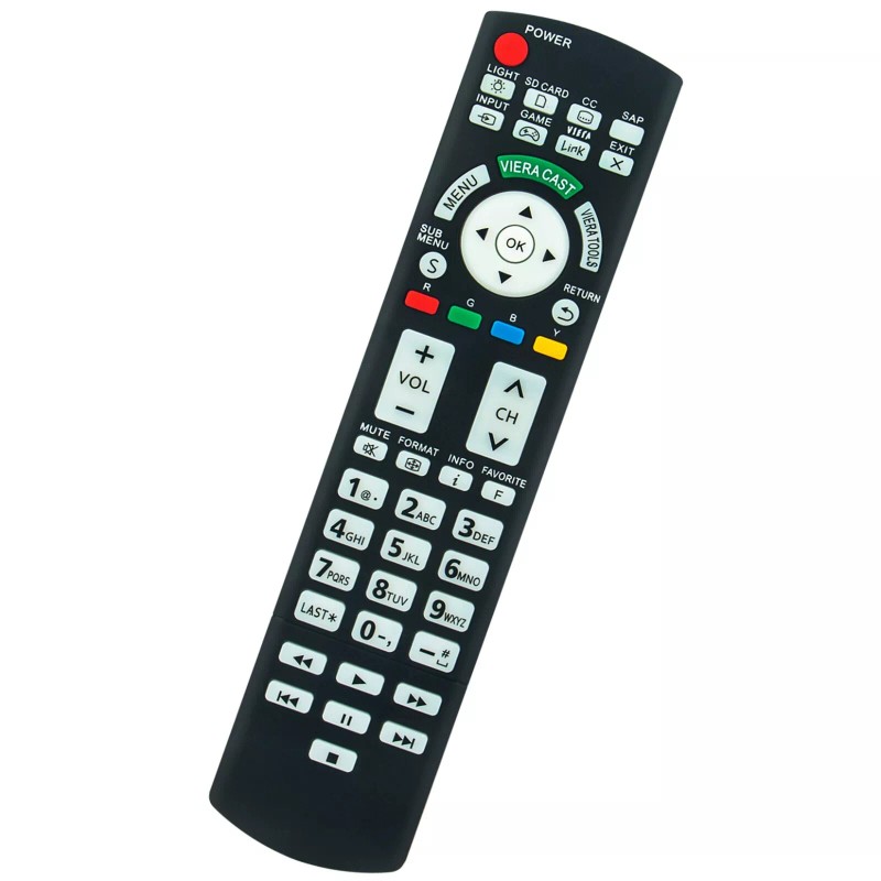 Unbranded New N2QAYB000486 Replaced Remote Control for Many Panasonic 2010-11