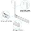 Peasulin 2 Pack Over The Door Hooks Hanger, Sturdy Foldable