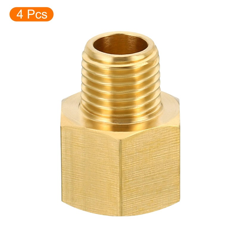 QUARKZMAN 1/4 NPT Male x 3/8 NPT Female Brass Pipe