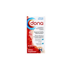 Dona DONA Crystalline Glucosamine Sulfate 60 caplets (3 Pack)F