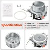 Hodflop J238-100-10108 HC21ZE121A Furnace Draft Inducer Blower Motor Assembly for
