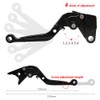 GYMARK Brake Levers Motorcycle Clutch Levers Set Foldable Extendable CNC