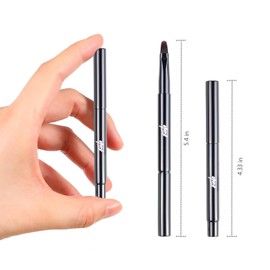 ACOSBRUOP Makeup Brushes Lip brushes Lipliner brushes Black Retraltable for Lipstick Lip Golss Travel