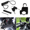 FLYPIG Universal Motorcycle Helmet Lock Anti Theft Security Helmet Lock