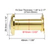 uxcell Door View, Solid Brass 220-degree Door Viewer Peephole with