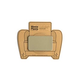 MastaPlasta Self-Adhesive Premium Leather Repair Patch, Medium, Beige - 4 x 2.4 Inch - First-aid for Sofas, car Seats & More
