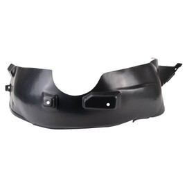 TRQ Front Right Inner Fender Liner Black Passenger Side Compatible with 2008-2010 Saturn Vue GM1249193