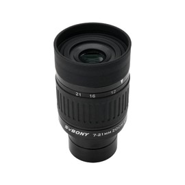 SVBONY SV135 Zoom Eyepiece, Zoom 7 to 21mm 1.25 Inch Telescope Eyepiece, Accessories for Astronomic Visual Observation (36-52°)