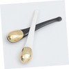 FOMIYES Mini Makeup Spoon Pcs Metal Facial Spoon Skincare Tool