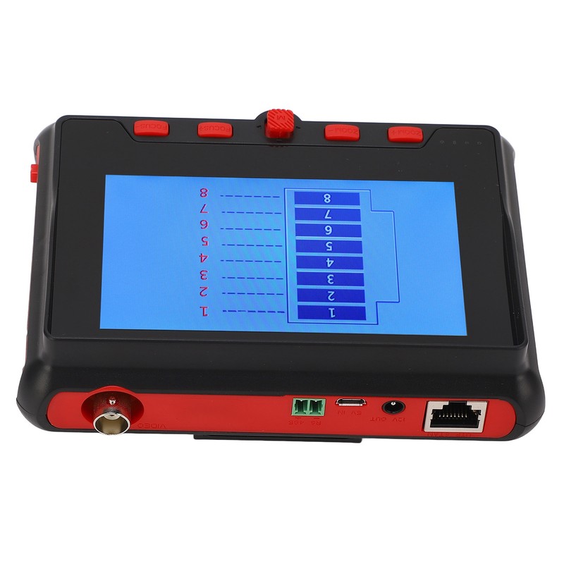 CCTV Test Monitor 4.3in Display AHD TVI CVI UTP Cable