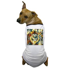 CafePress Animalart Lion 001 Dog T Shirt Dog T-Shirt, Pet Clothing, Funny Dog Costume