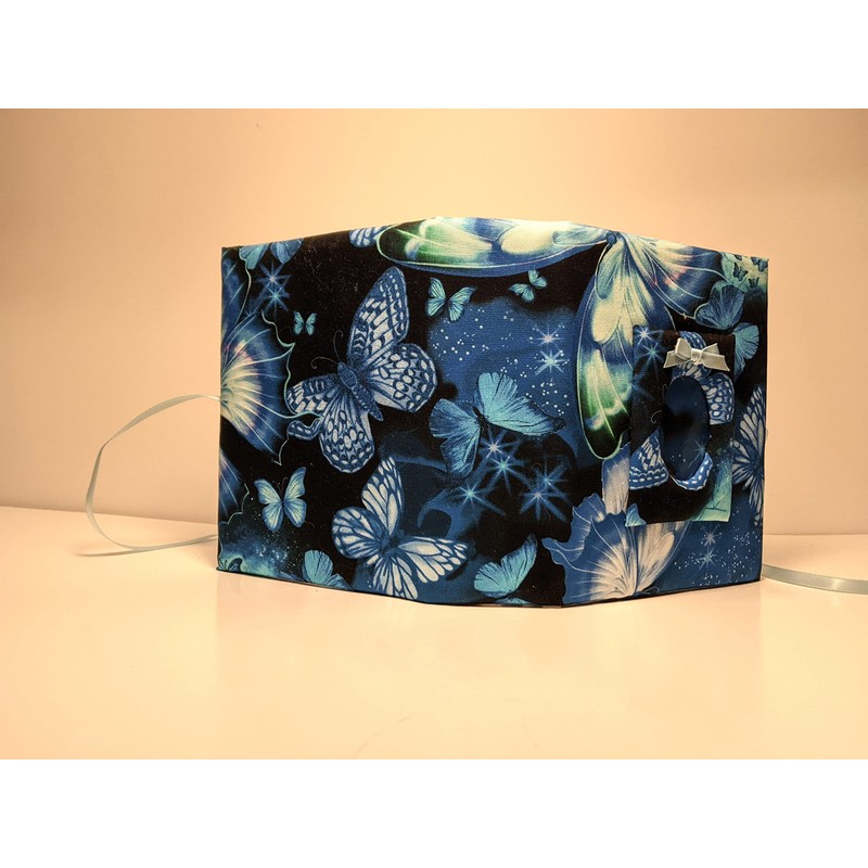 Timeless Treasures Blue Butterfly Photo Album - Holds 100 4