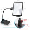 M MAGDEPO 4X Gooseneck Magnifying Lamp Lighted with 28 SMD