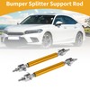 Partuto 2pcs 7.5cm/2.95in Car Splitter Support Rods Adjustable Front Rear