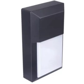 HD Supply AFX Lighting 5.1 in 9 Watt Outdoor Polycarbonate LED Flush-Mount Wall Light ()