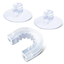 YeeBeny Bathroom Shower Caddy Connector Sucker with 2pcs Professional Strength Large Suction Cups, Easy to Attach, Replacement Suction Cups Compatible with Zenna Home, Simple Houseware, Multipurpose