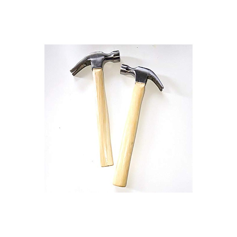 BE-TOOL Claw Hammer 0.75 kg Multifunctional Hammer Wooden Handle Nail
