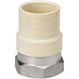 homewerks worldwide llc 538-34-34-b 3/4", Female Iron Pipe Thread, Stainless Steel, CPVC Transition Adapter
