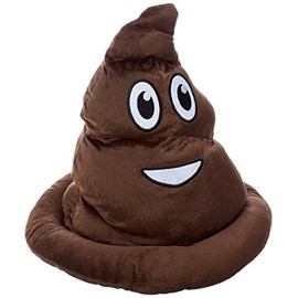 Rhode Island Novelty Emoticon Poop Hats (2 Per Order)