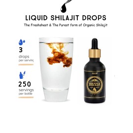 Isop Shilajit Pure Himalayan New formula USA Organic Immunity Shield 50 GRAM Exp2025
